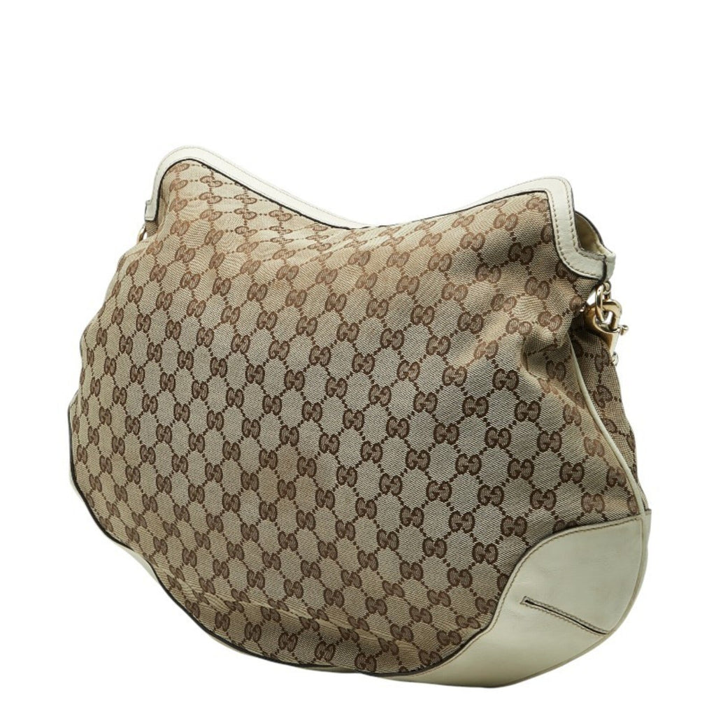 Gucci Beige Ivory Ivory Shoulder Bag (Pre-Owned)