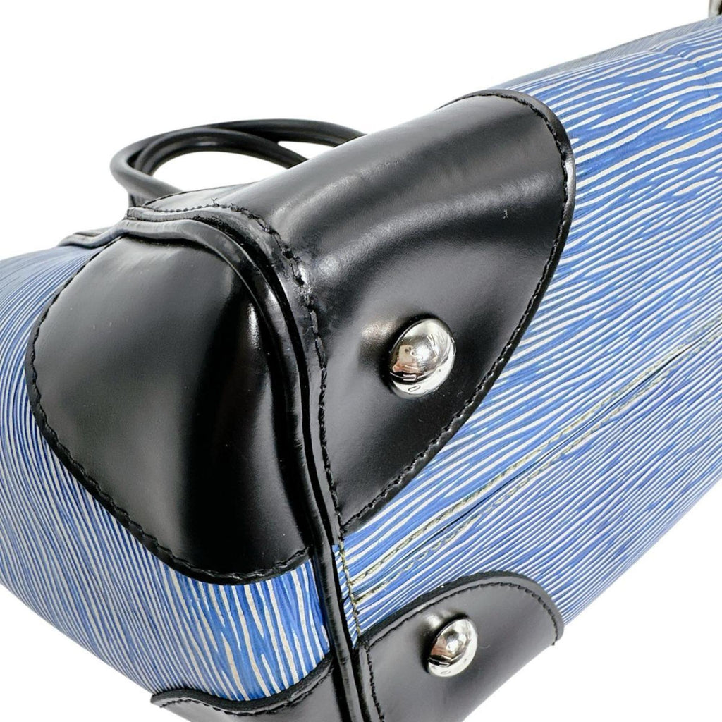 Louis Vuitton Blue Epi Leather Handbag