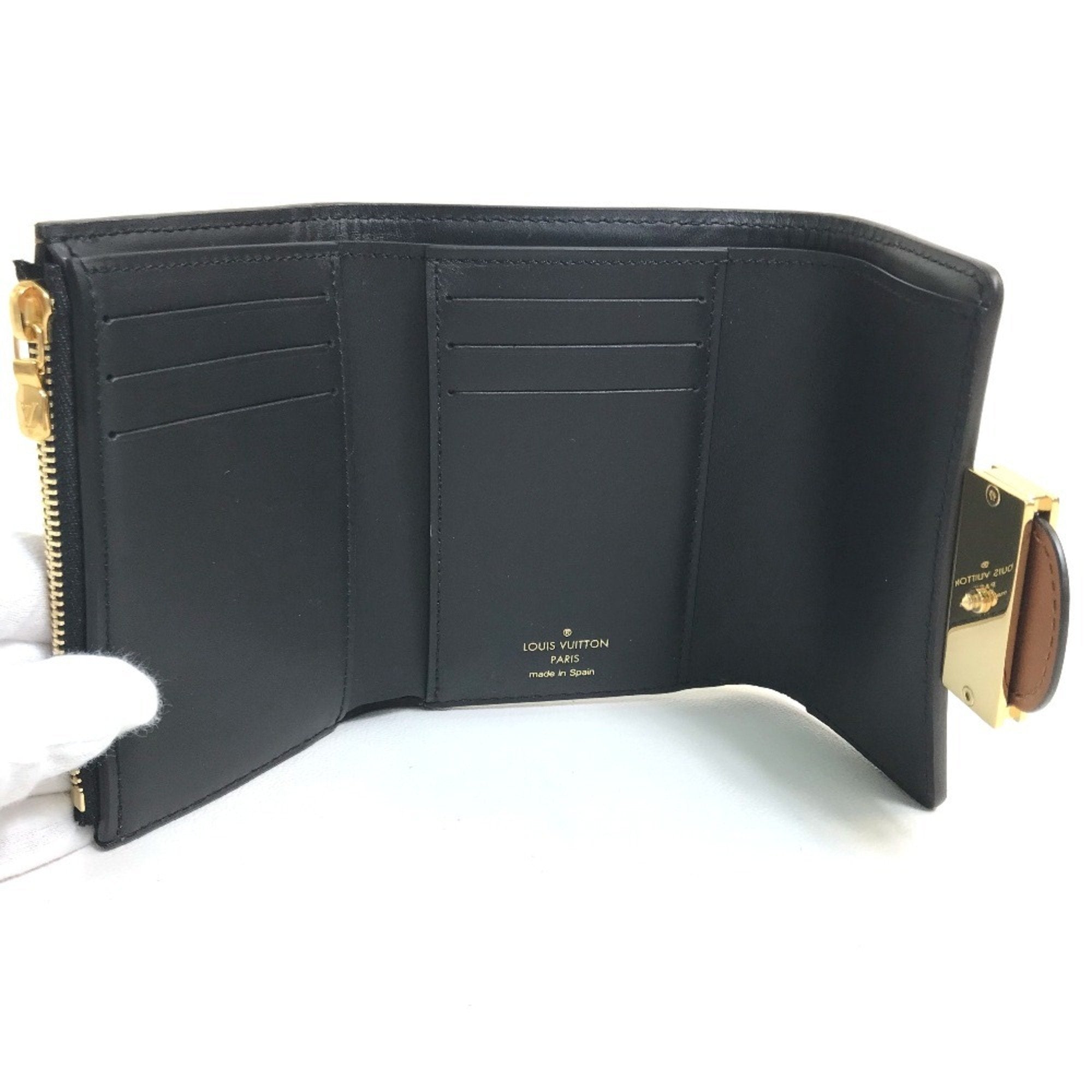 Louis Vuitton Monogram Reverse Brown Monogram Monogram Reverse Monogram Reverse Monogram Wallet (Tri-Fold)