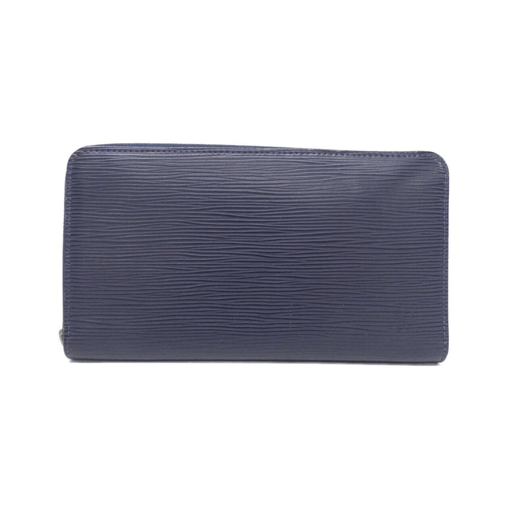 Louis Vuitton Navy Leather Long Wallet