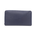 Louis Vuitton Navy Leather Long Wallet