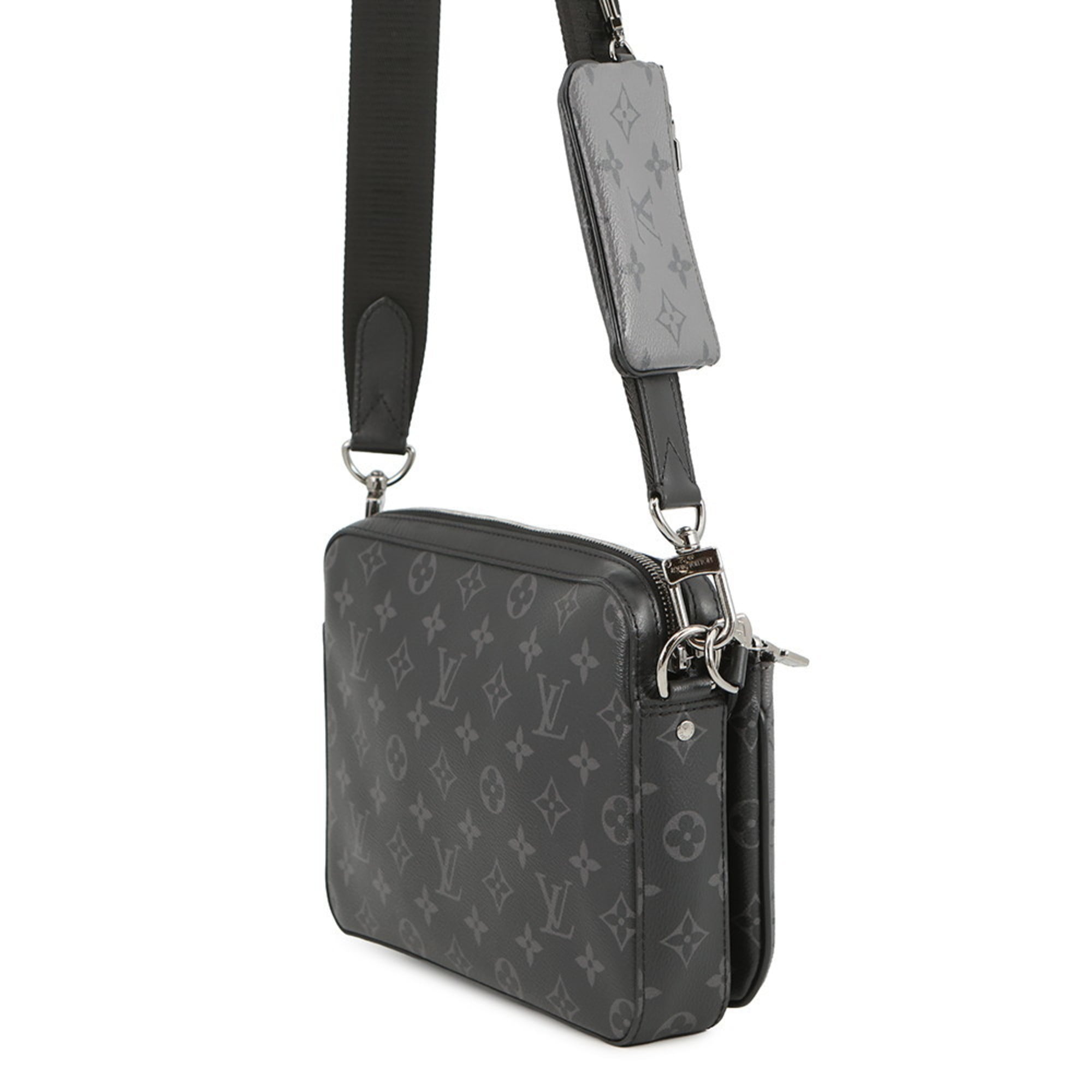Louis Vuitton Black Monogram Eclipse Monogram Reverse Noir Monogram Eclipse Monogram Reverse Shoulder Bag
