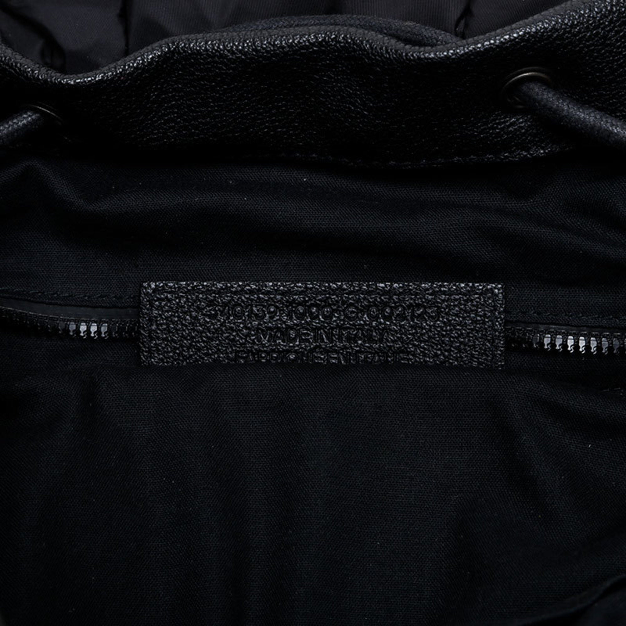 Balenciaga Black Nylon Backpack