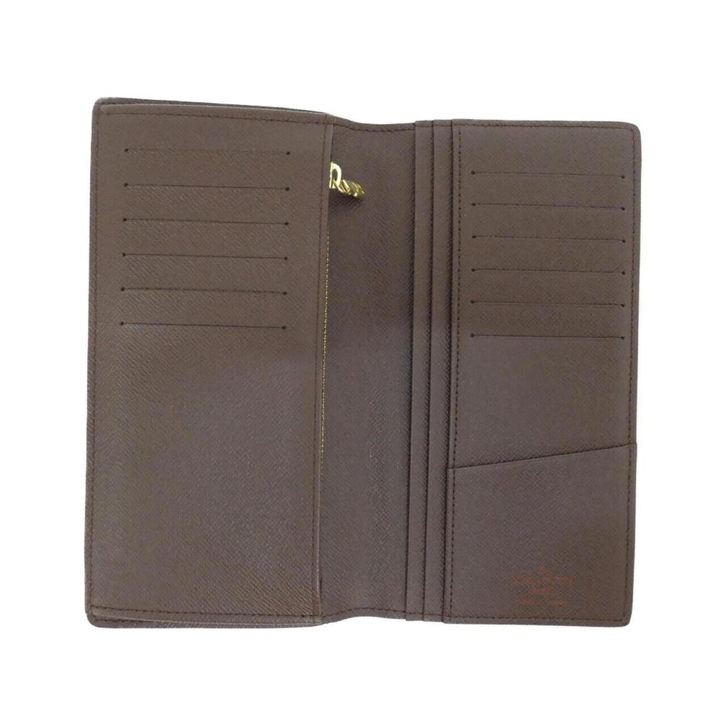 Louis Vuitton Ebene Coated Canvas Long Wallet