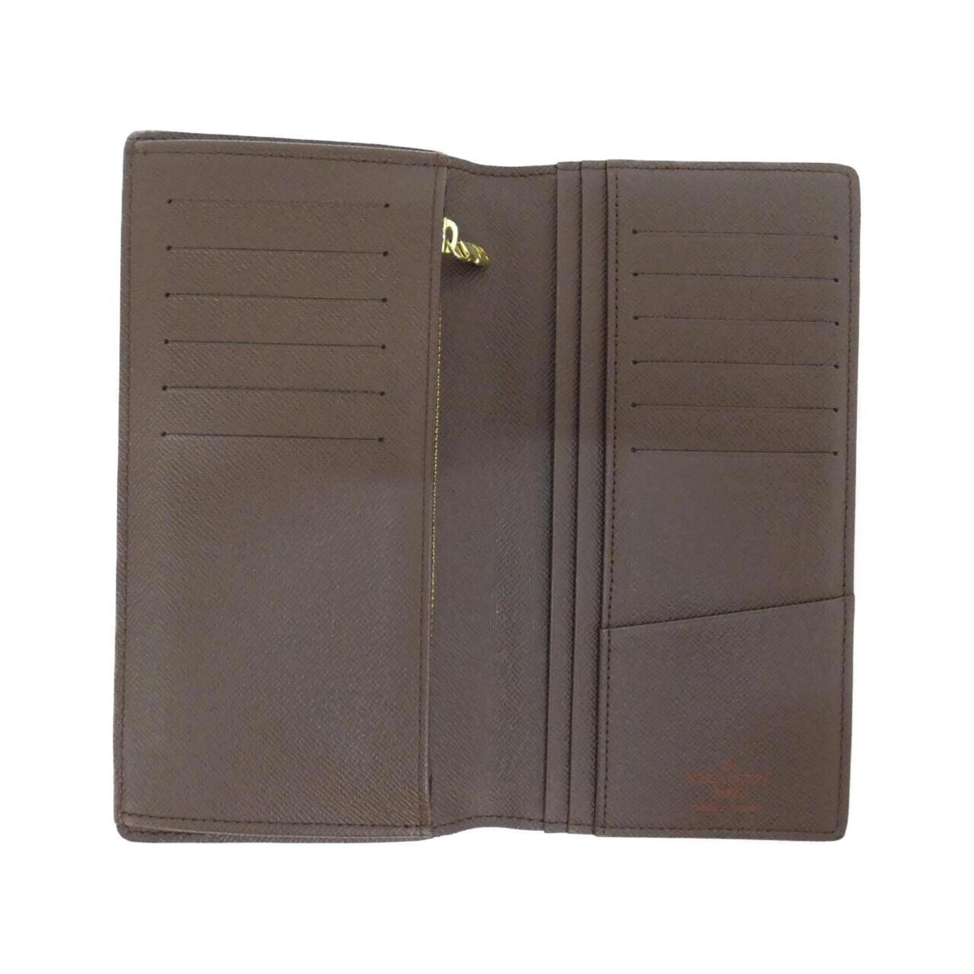 Louis Vuitton Ebene Coated Canvas Long Wallet