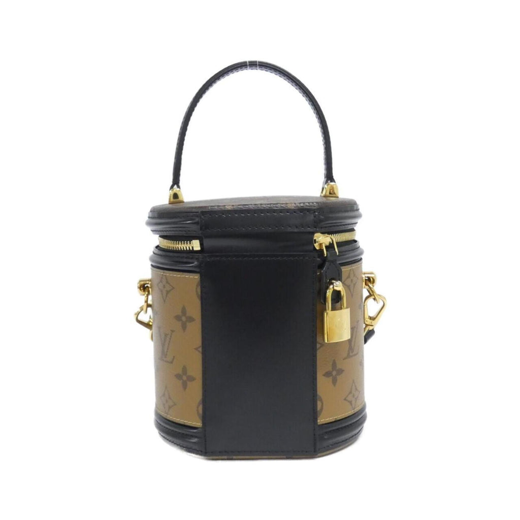 Louis Vuitton Brown Coated Canvas Handbag