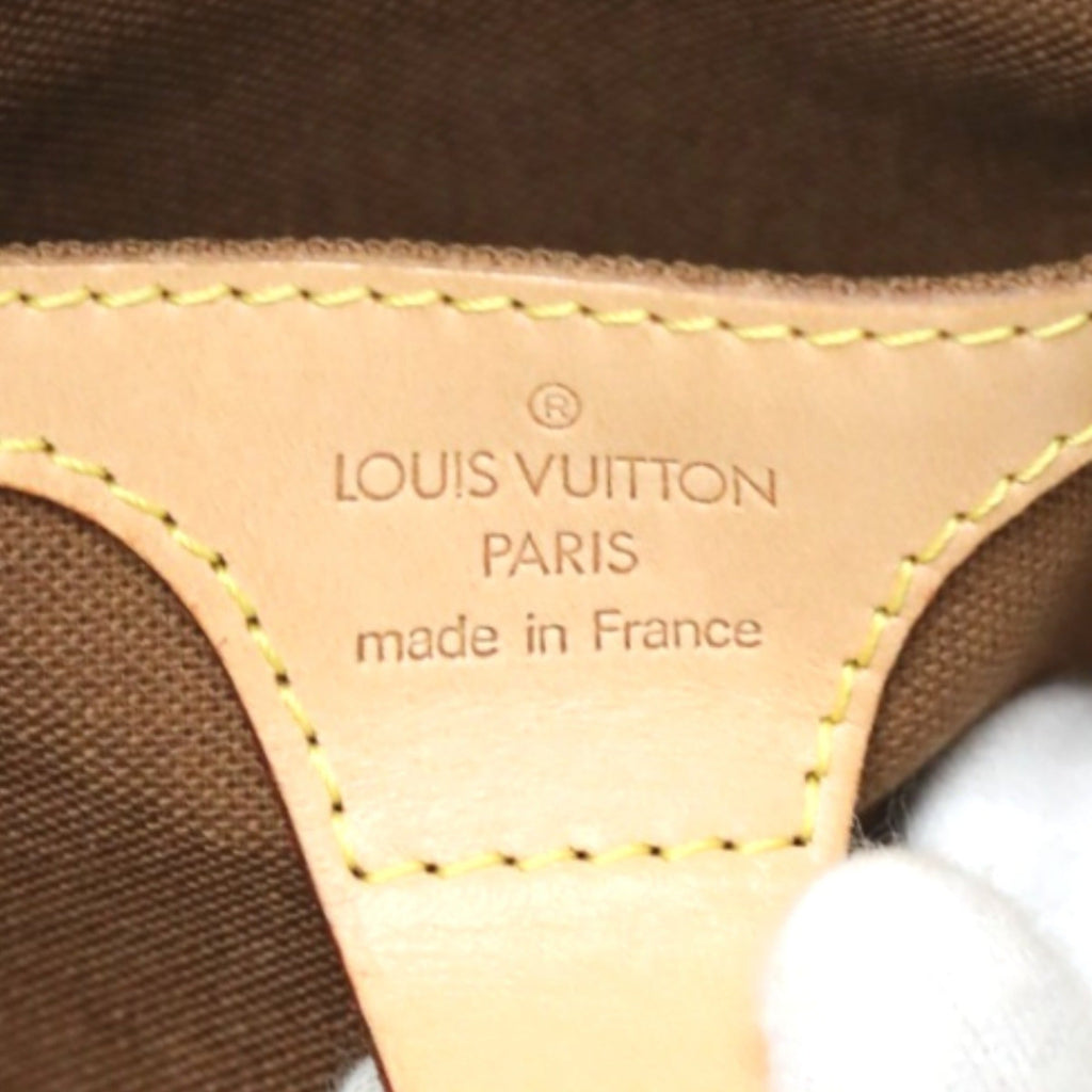Louis Vuitton Brown Monogram Canvas Handbag