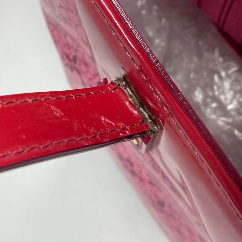 Louis Vuitton Pink Pvc Leather Shoulder Bag Tote Bag
