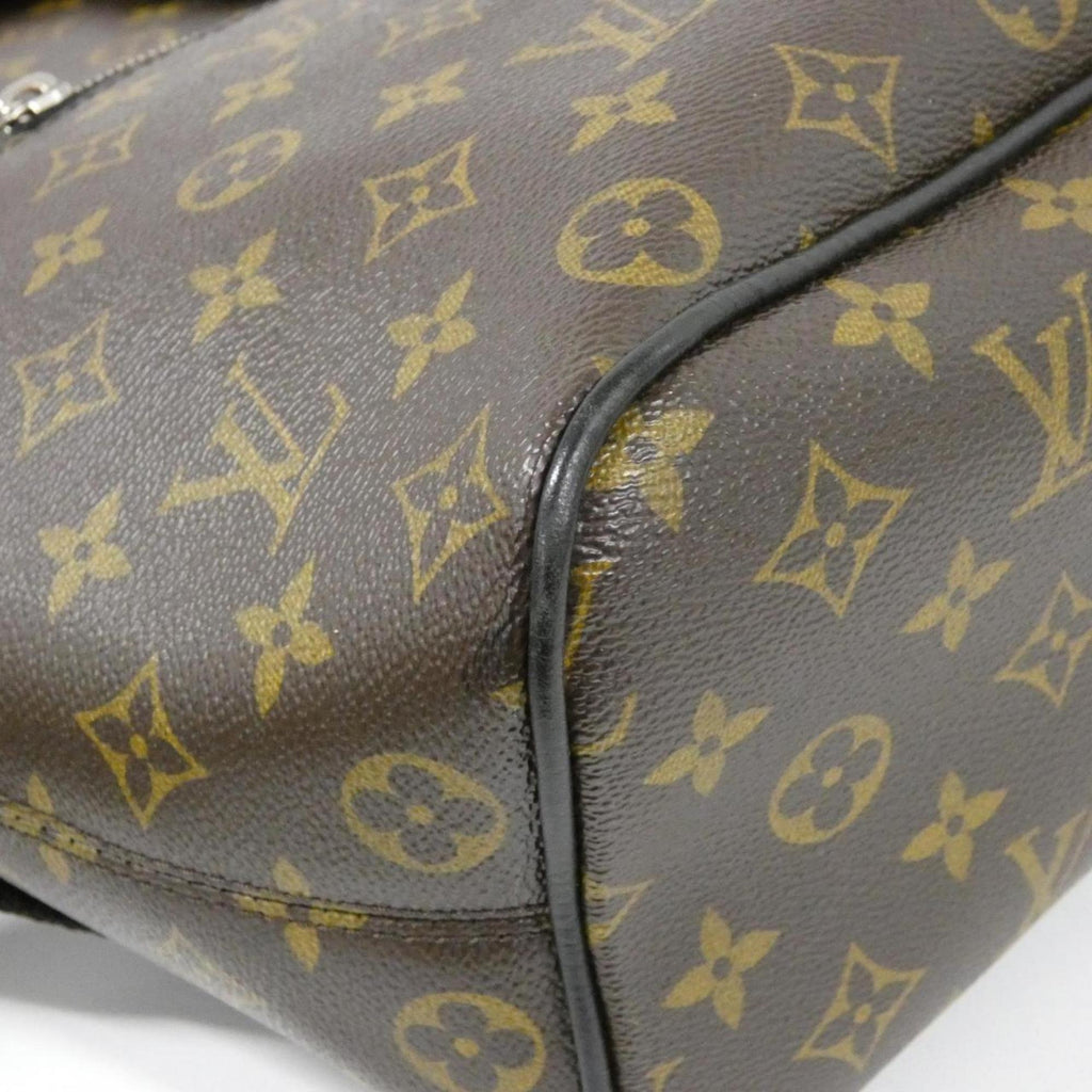 Louis Vuitton Brown Coated Canvas Backpack