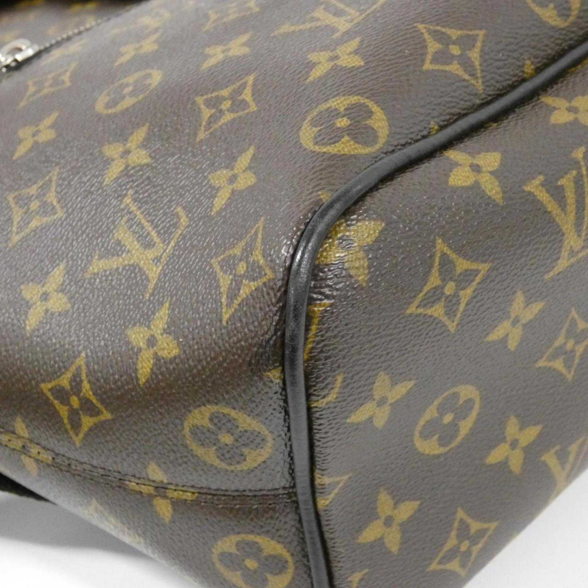 Louis Vuitton Brown Coated Canvas Backpack