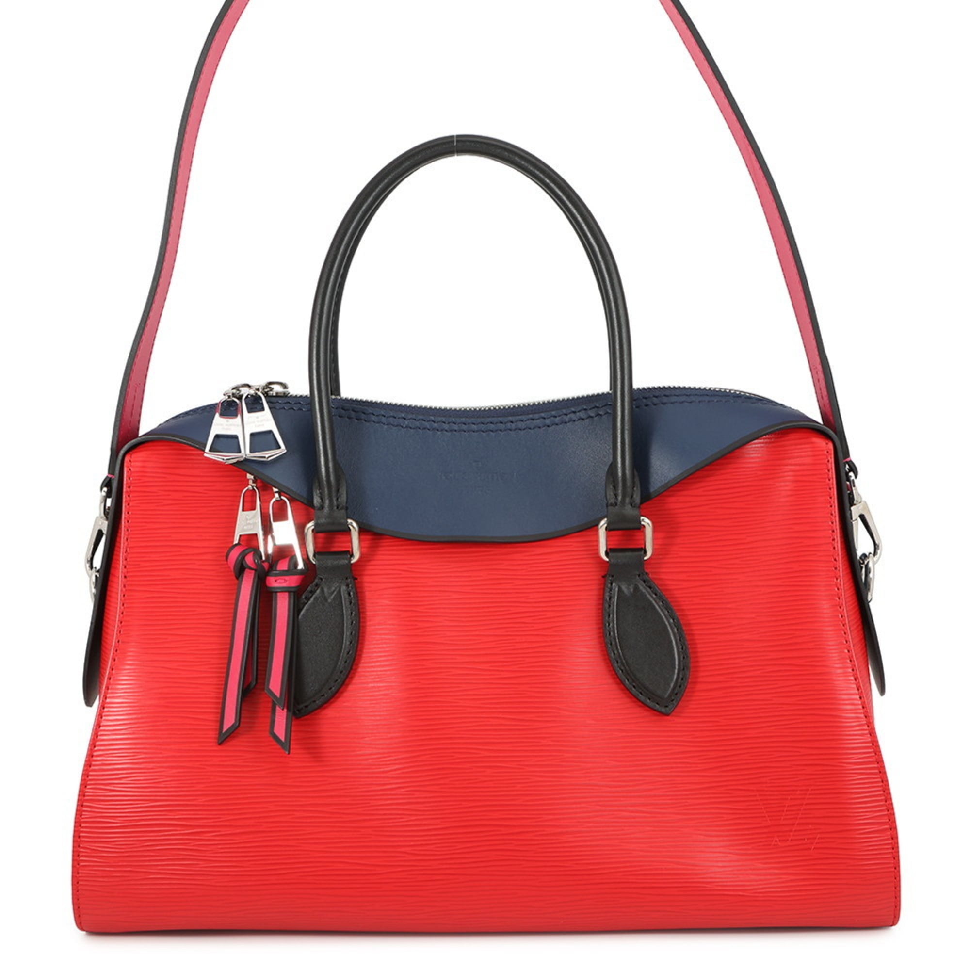 Louis Vuitton Red Color Epi Leather Handbag