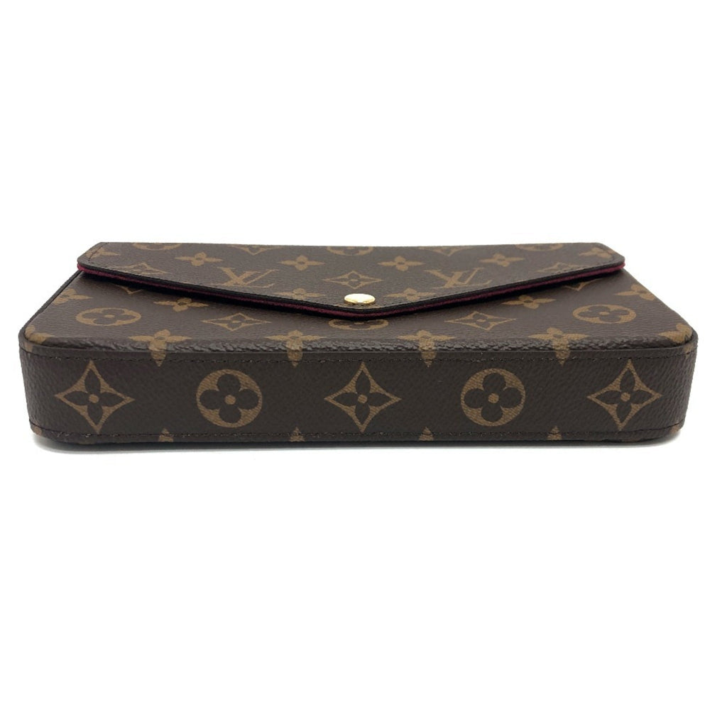 Louis Vuitton Brown Monogram Pochette Pouch Shoulder Bag