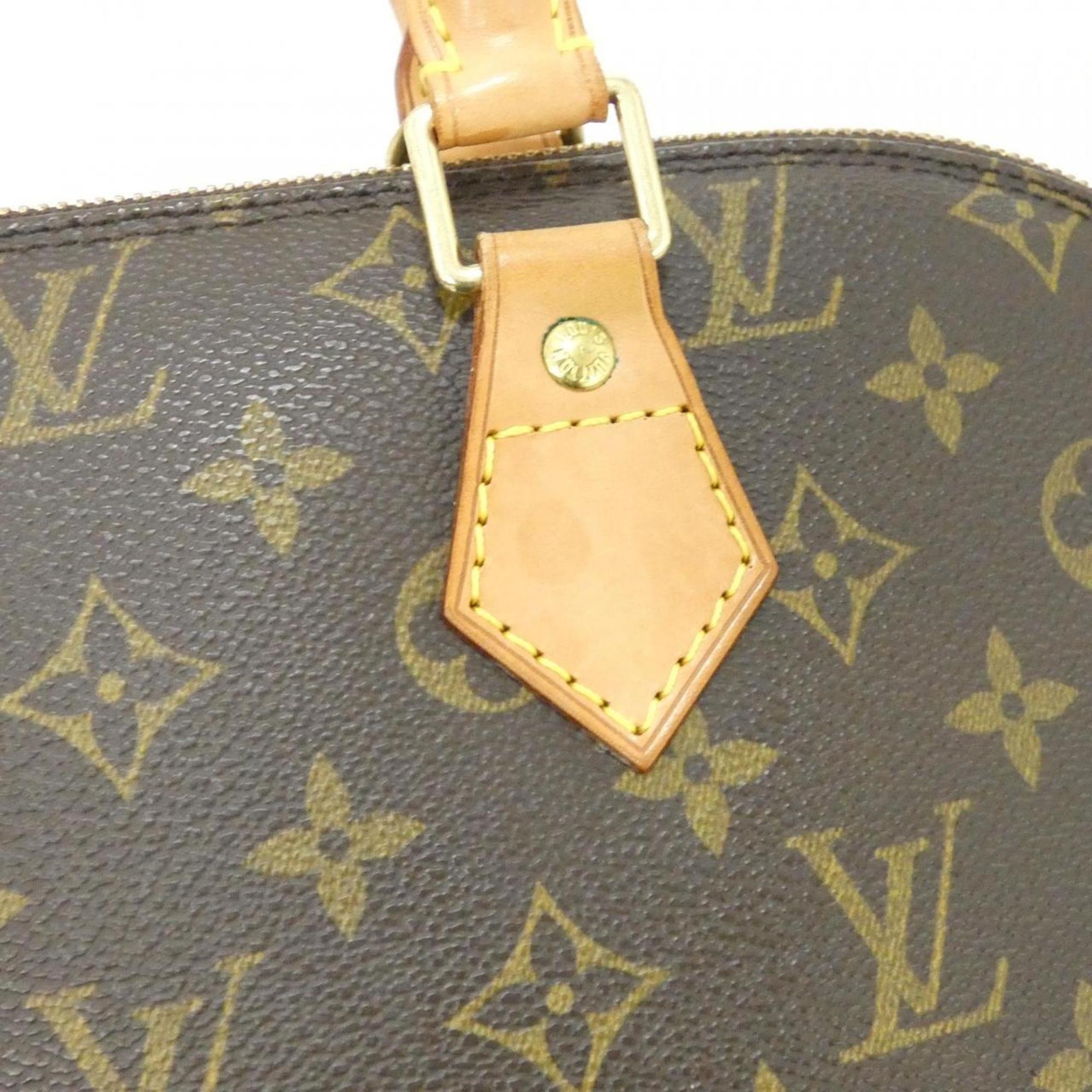 Louis Vuitton Marron Coated Canvas Handbag