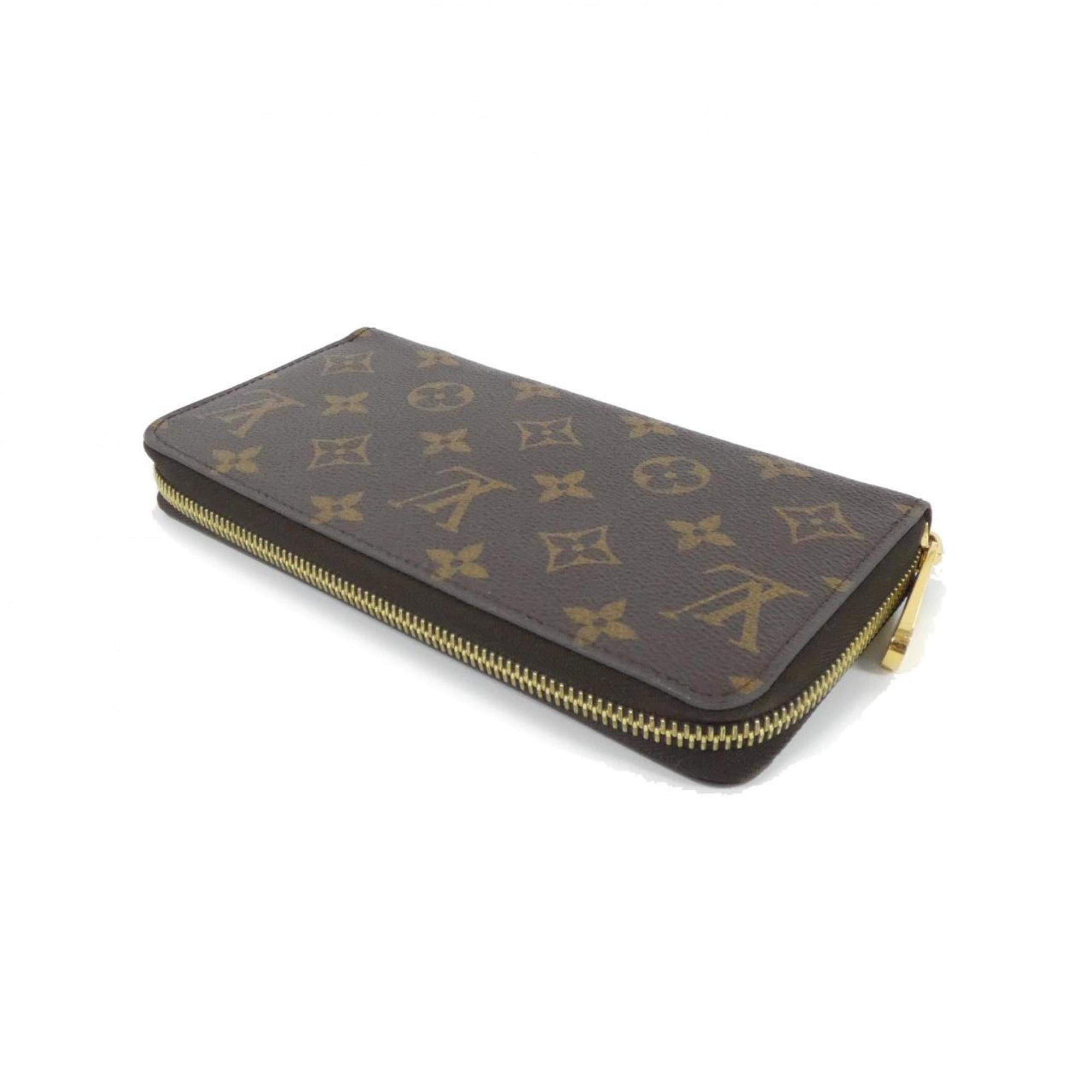 Louis Vuitton Brown Coated Canvas Long Wallet