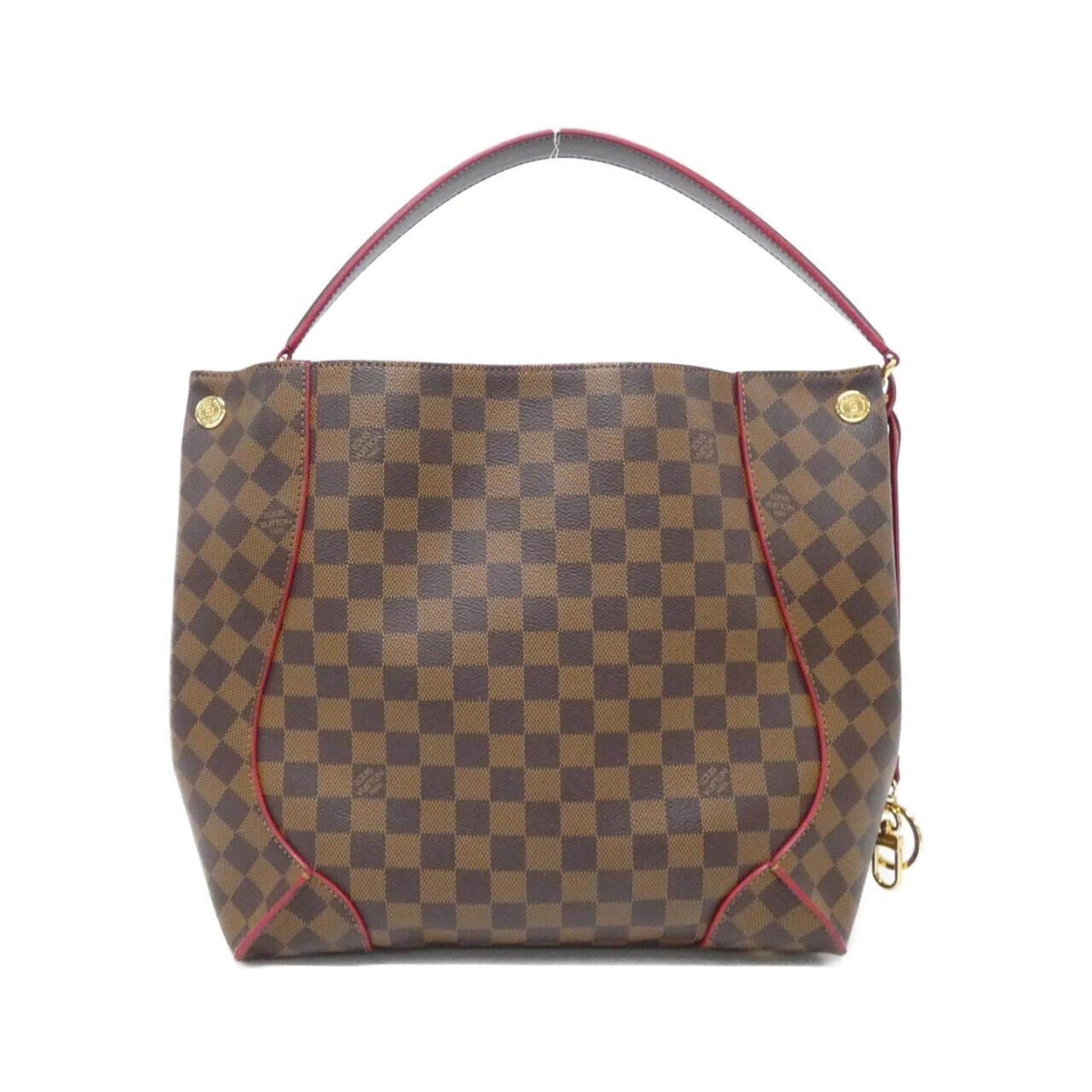 Louis Vuitton Cerise Ebene Coated Canvas Shoulder Bag