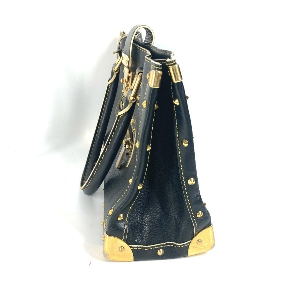 Louis Vuitton Suhali Black Suhali Leather Shoulder Bag Tote Bag