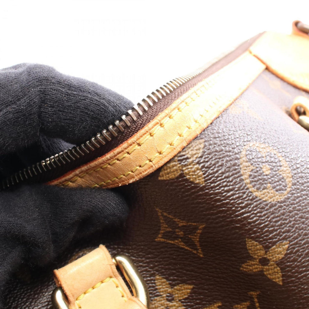 Louis Vuitton Brown Monogram Coated Canvas Handbag