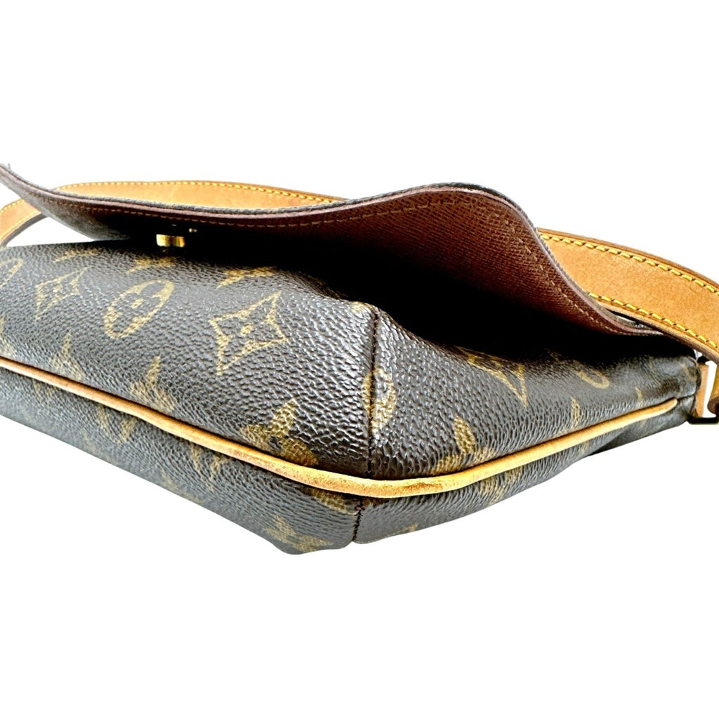 Louis Vuitton Brown Monogram Canvas Shoulder Bag
