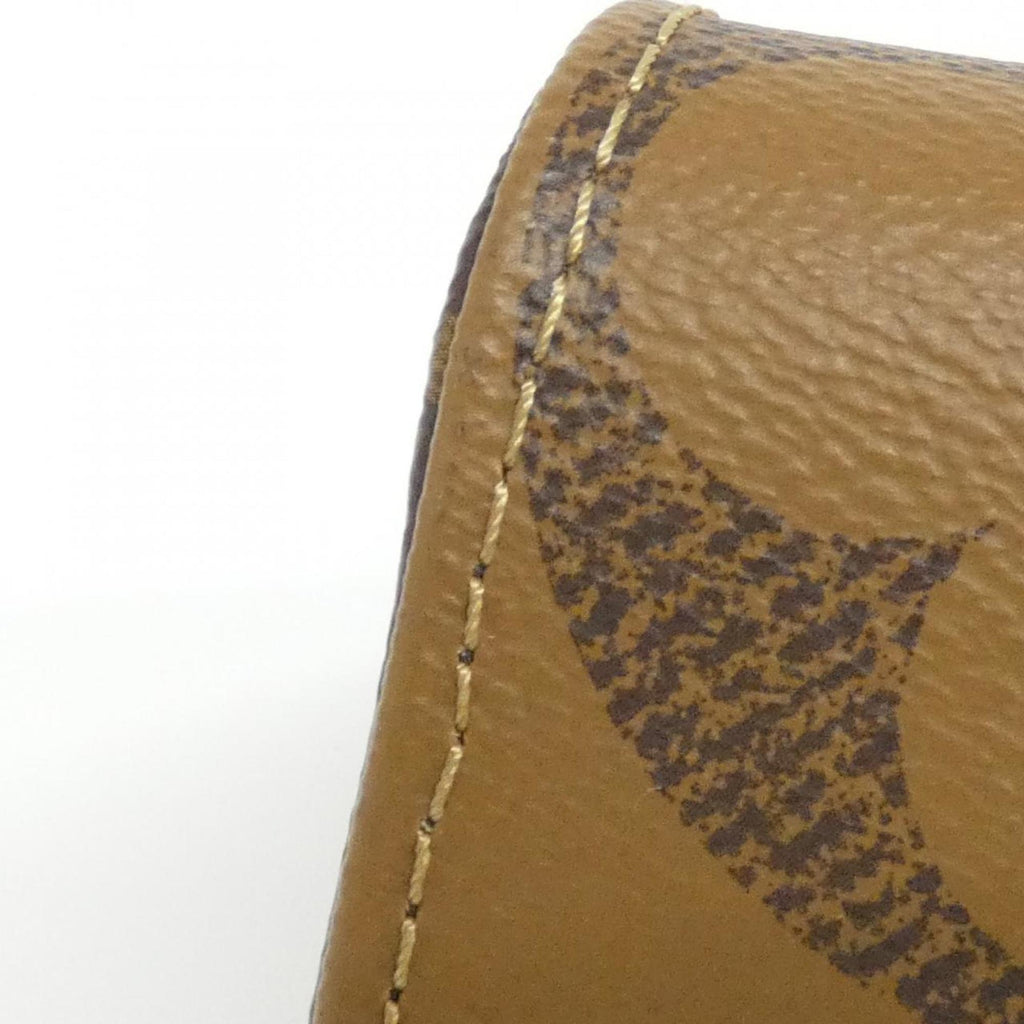 Louis Vuitton Marron Coated Canvas Handbag