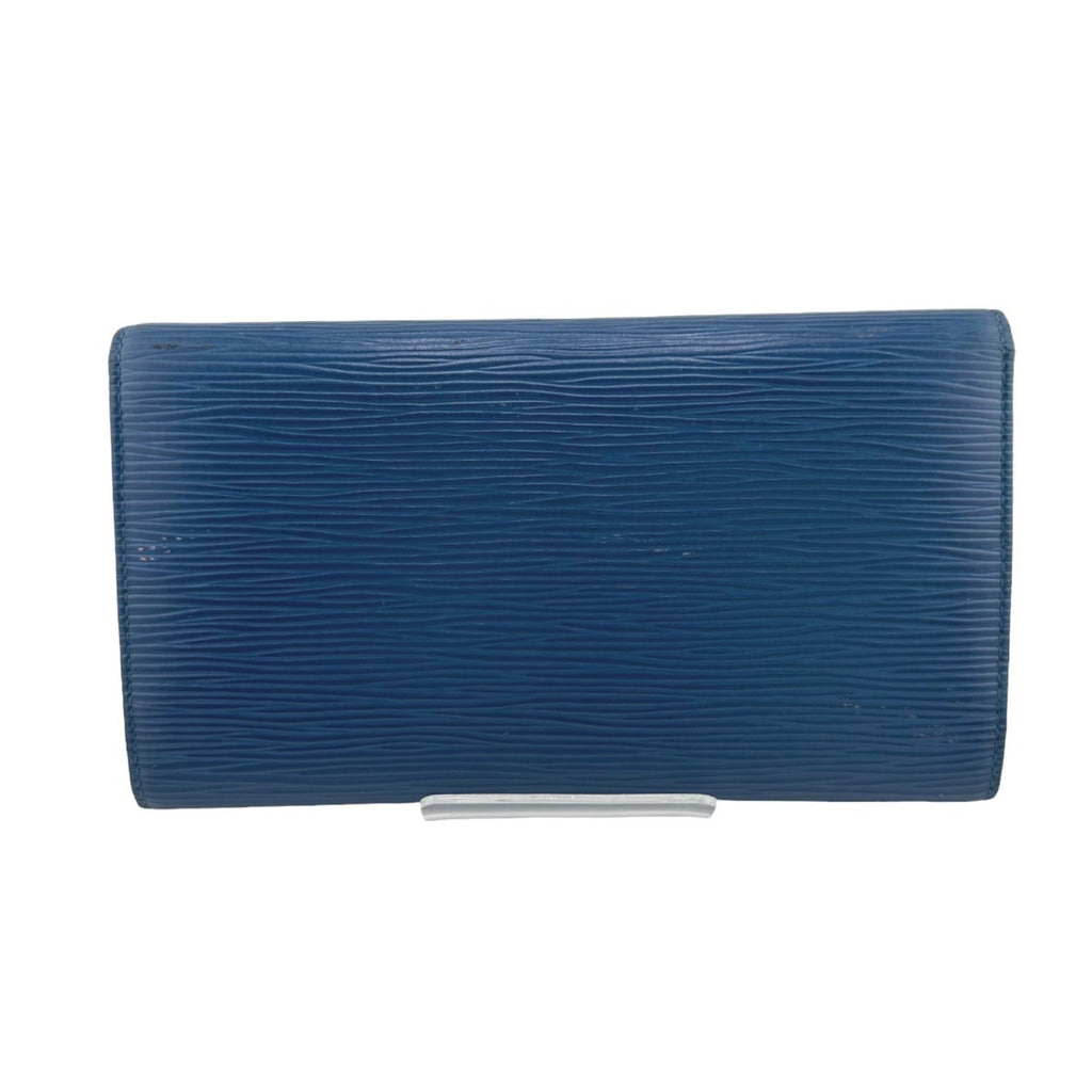 Louis Vuitton Toledo Blue Epi Leather Wallet