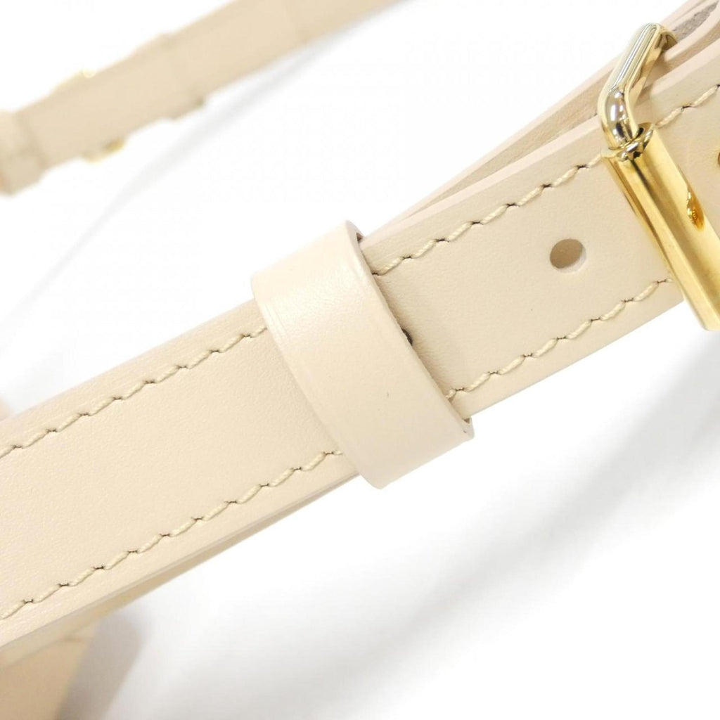 Louis Vuitton Beige Leather Shoulder Bag