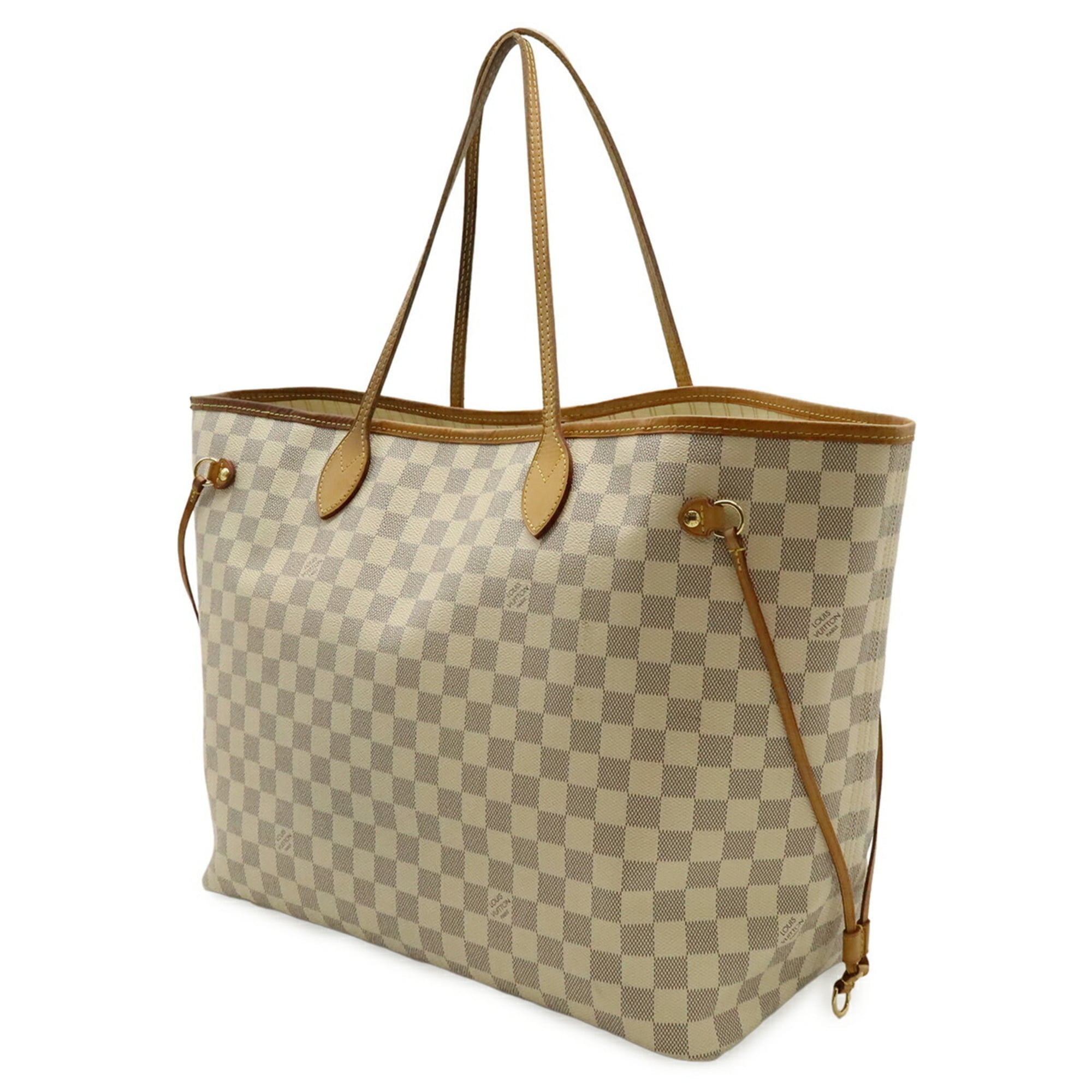 Louis Vuitton Damier Azur Ivory Damier Azur Shoulder Bag Tote Bag