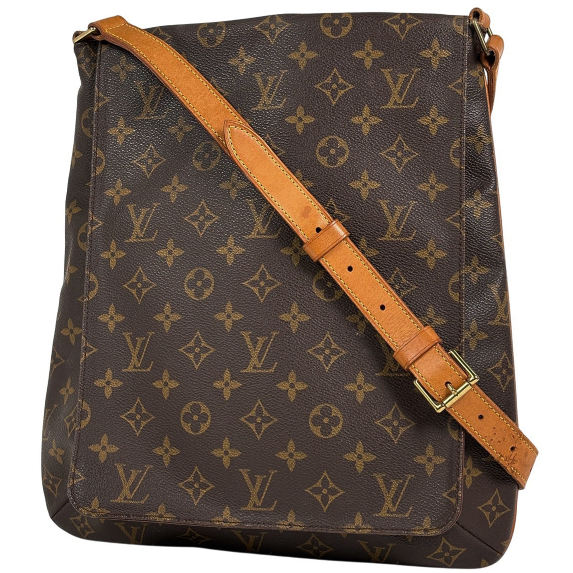 Louis Vuitton Brown Monogram Shoulder Bag