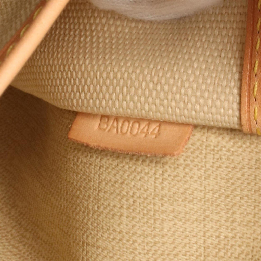 Louis Vuitton Brown Coated Canvas Pvc Monogram Leather Handbag