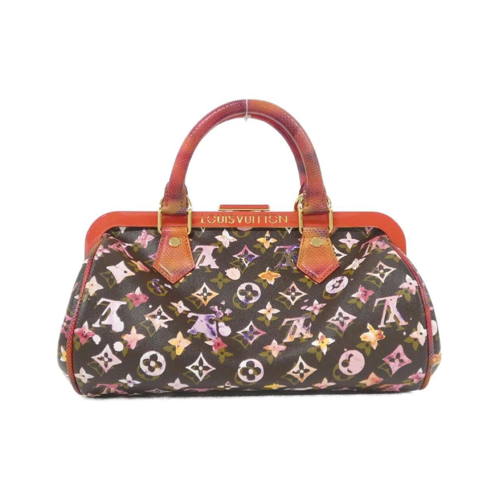Louis Vuitton Monogram Watercolor Marron Coated Canvas Handbag