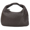 Bottega Veneta Intrecciato Brown Leather Shoulder Bag