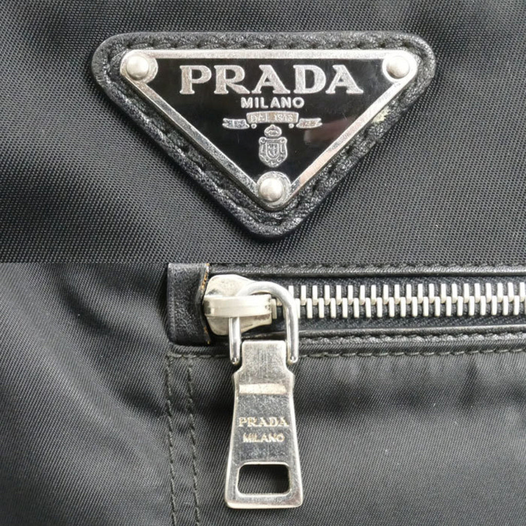 Prada Black Nylon Shoulder Bag