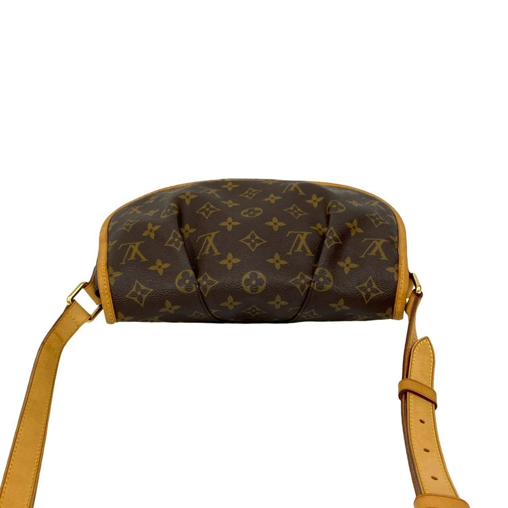 Louis Vuitton Brown Leather Pvc Pochette Shoulder Bag