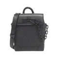 Louis Vuitton Black Leather Shoulder Bag