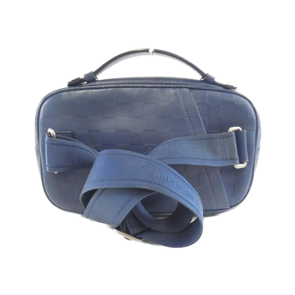 Louis Vuitton Matte Silver Leather Shoulder Bag