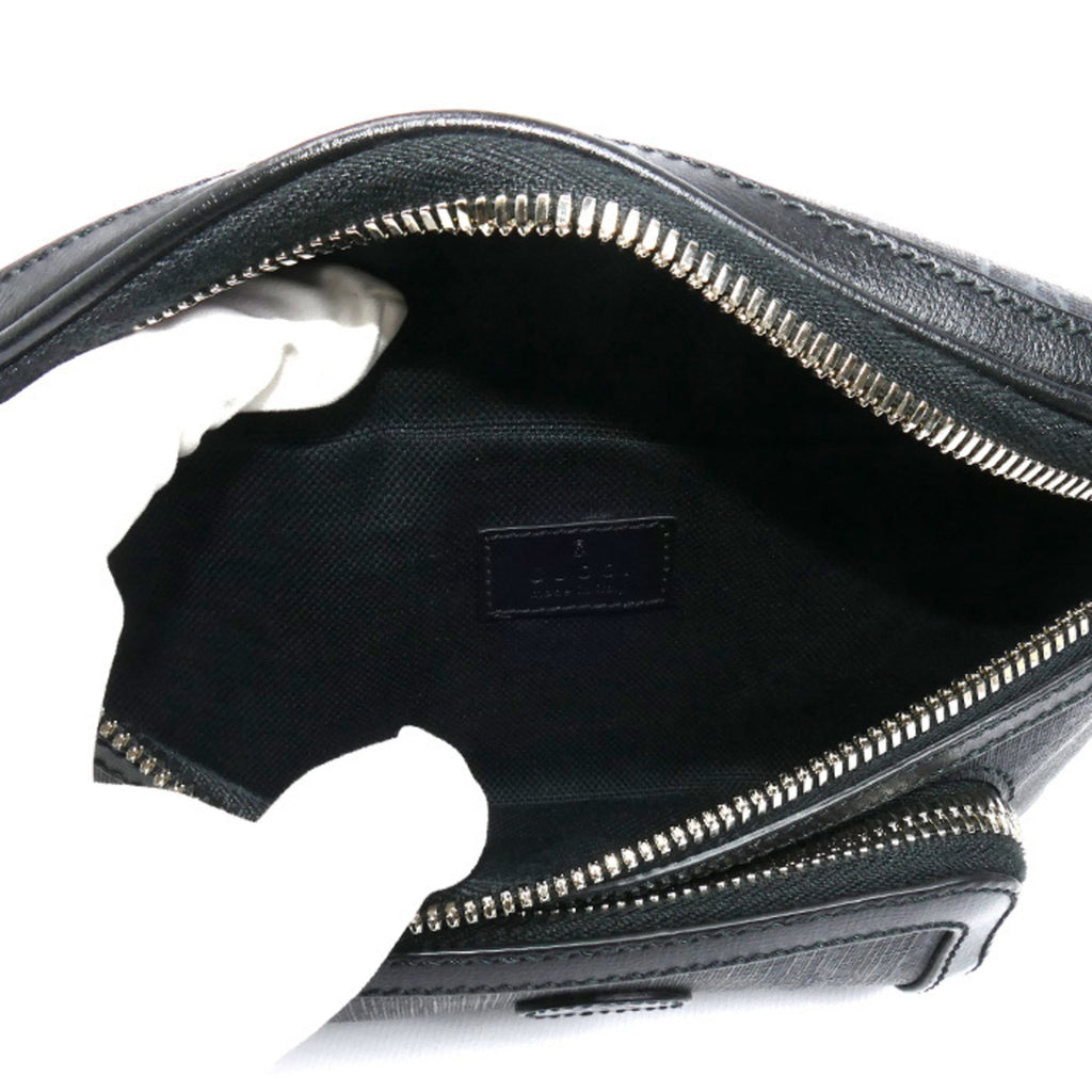Gucci Black Gg Supreme Fanny Pack (Pre-Owned)