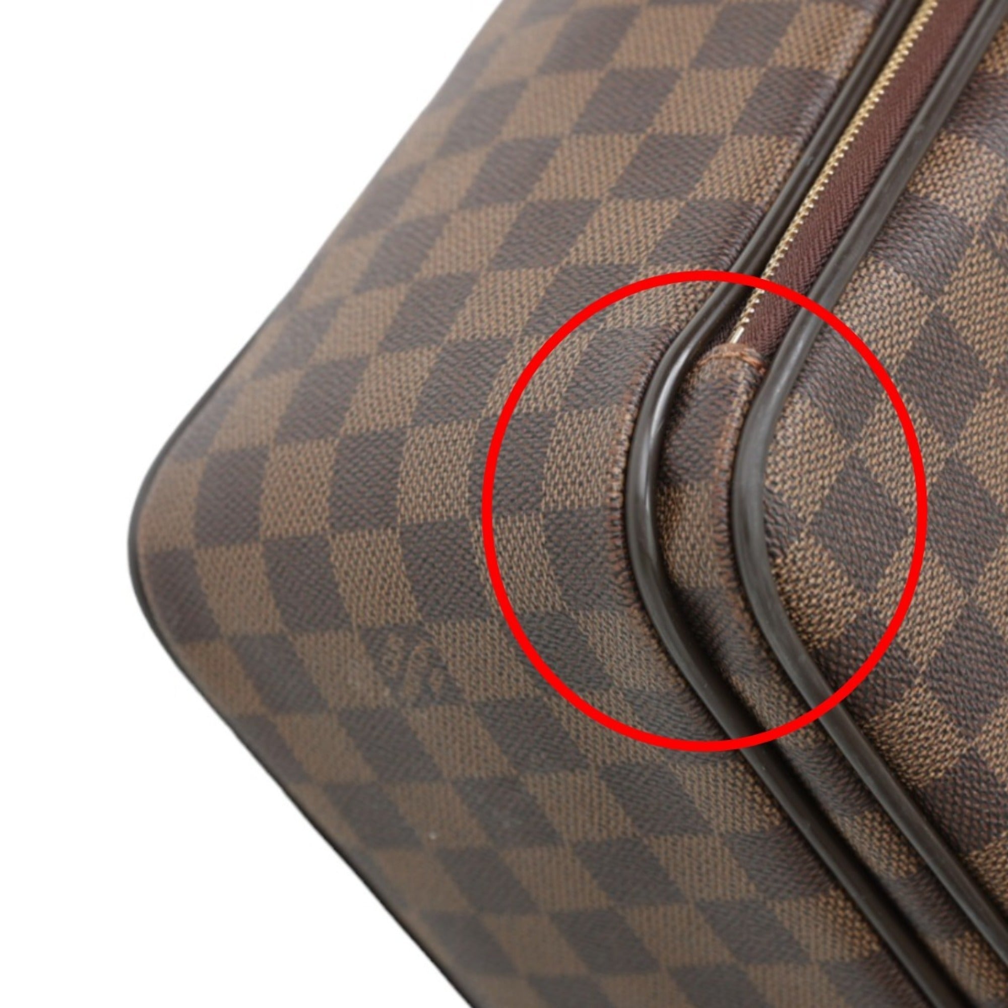 Louis Vuitton Damier Brown Damier Canvas Handbag