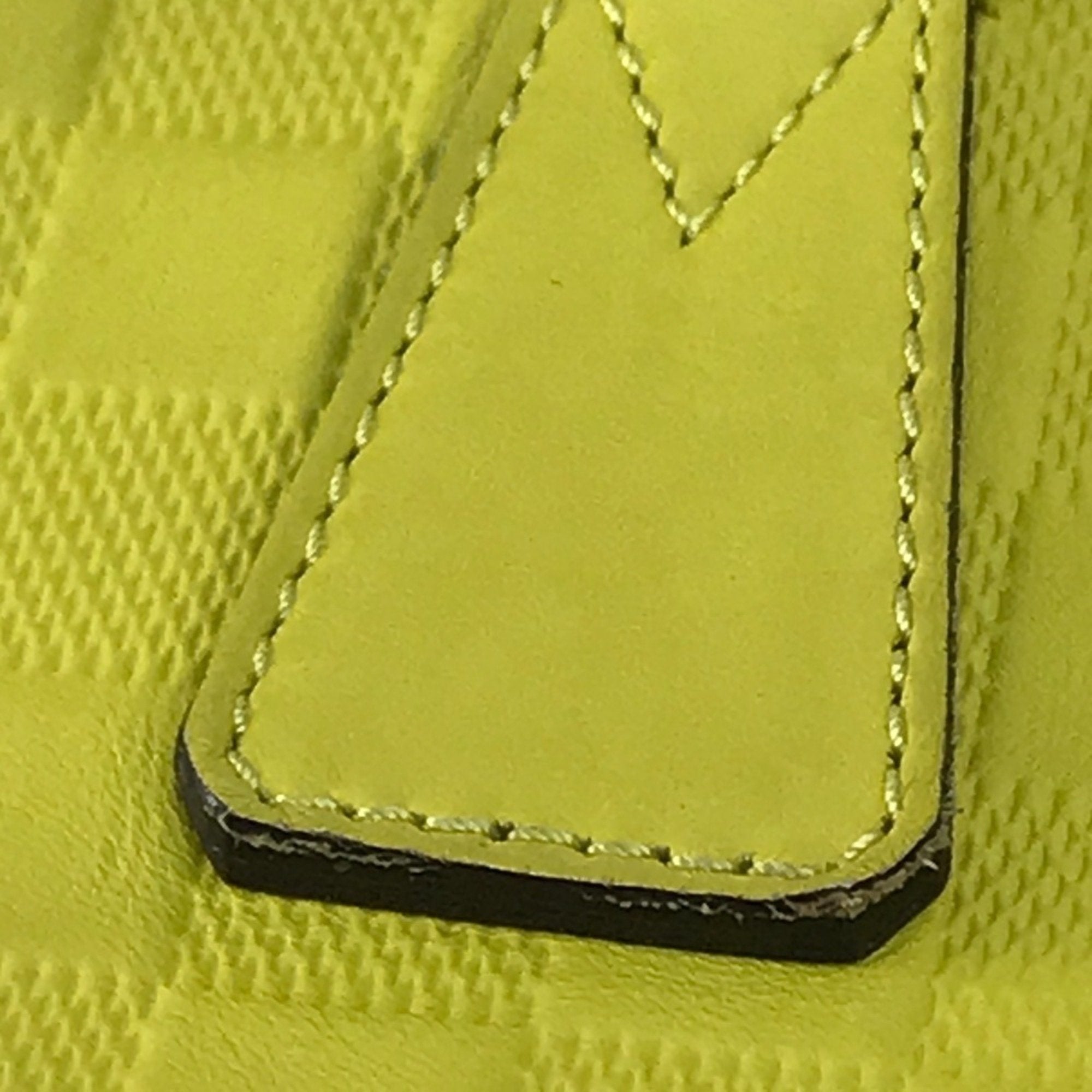 Louis Vuitton Damier Infini Vert Yellow Damier Infini Handbag Shoulder Bag