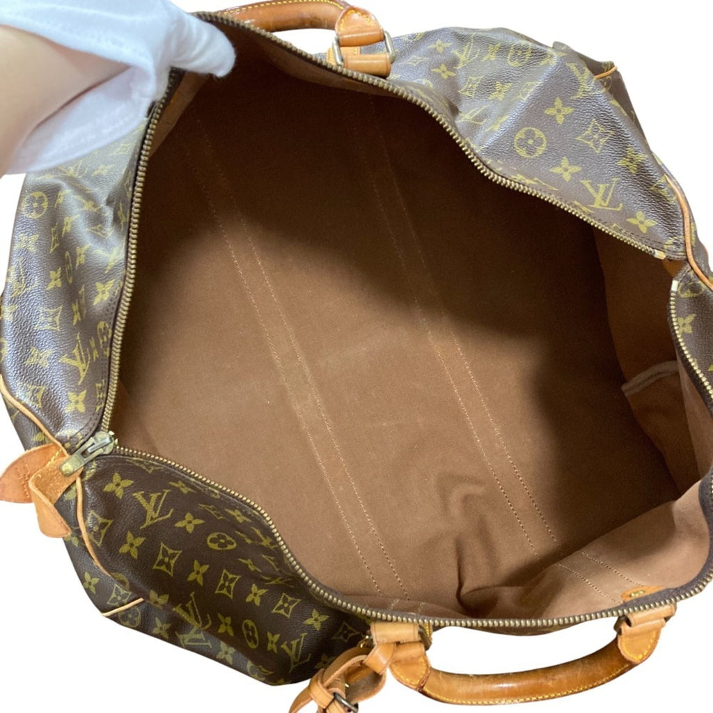 Louis Vuitton Brown Monogram Boston Bag