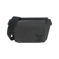 Louis Vuitton Black Leather Shoulder Bag