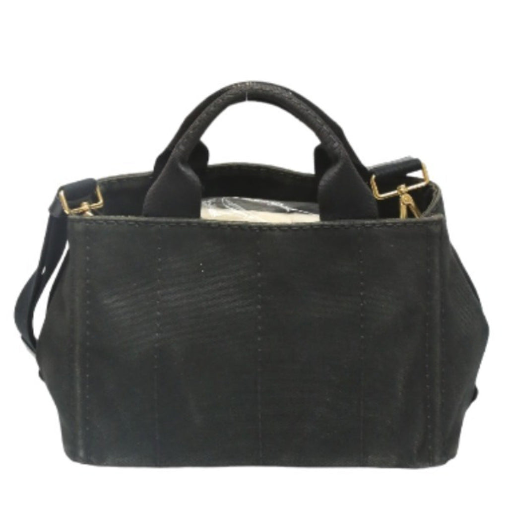 Prada Black Denim Tote Bag