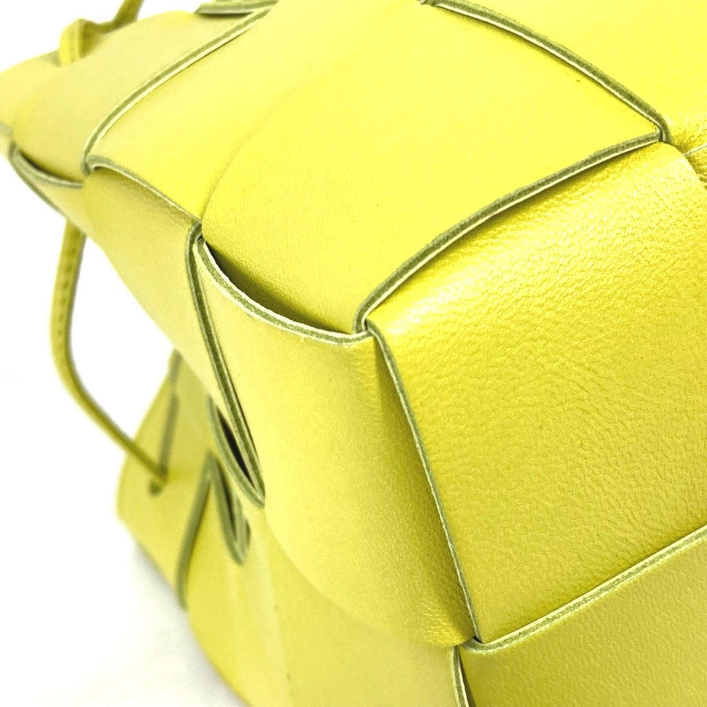 Bottega Veneta Green Leather Shoulder Bag