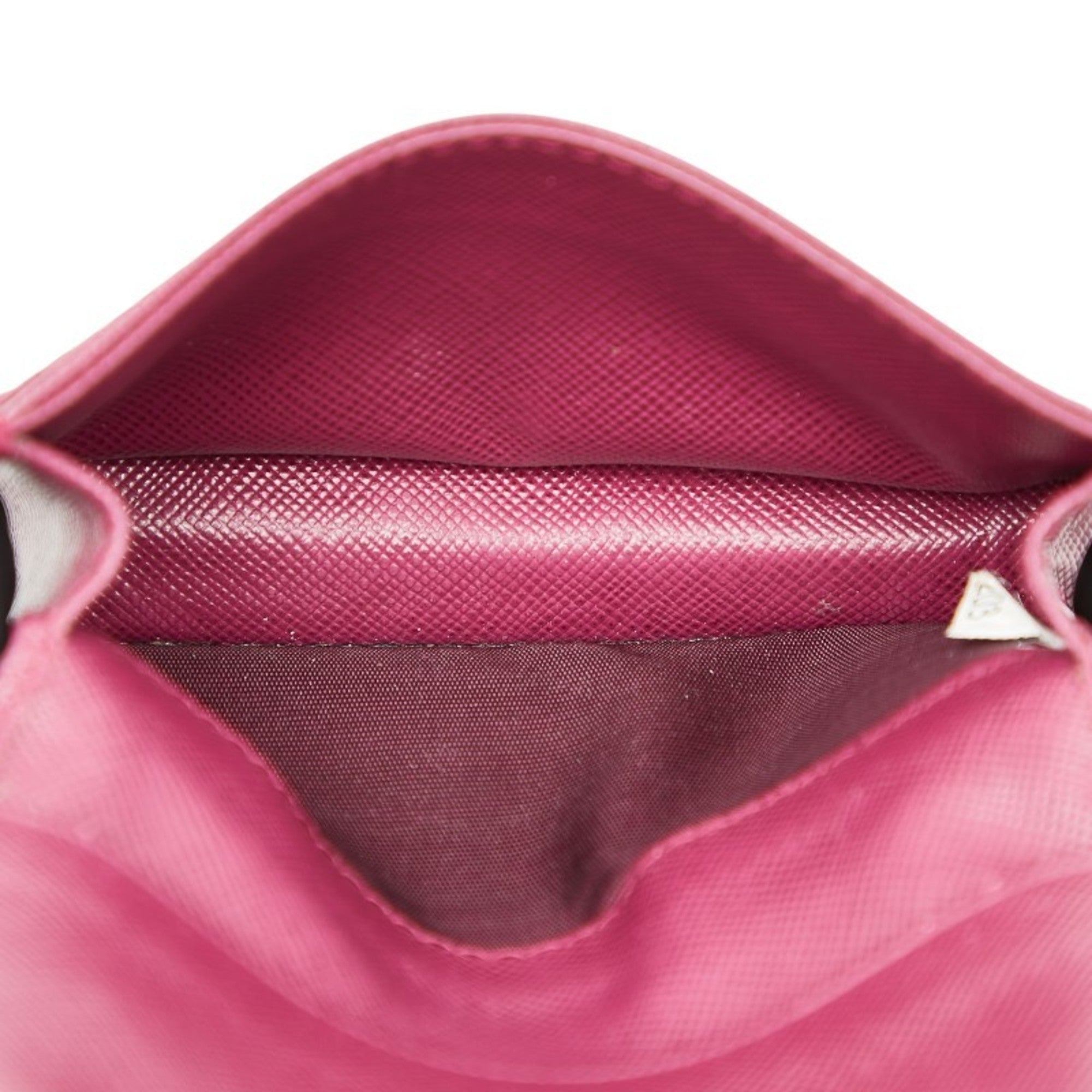 Prada Purple Leather Coin Purse/Coin Case