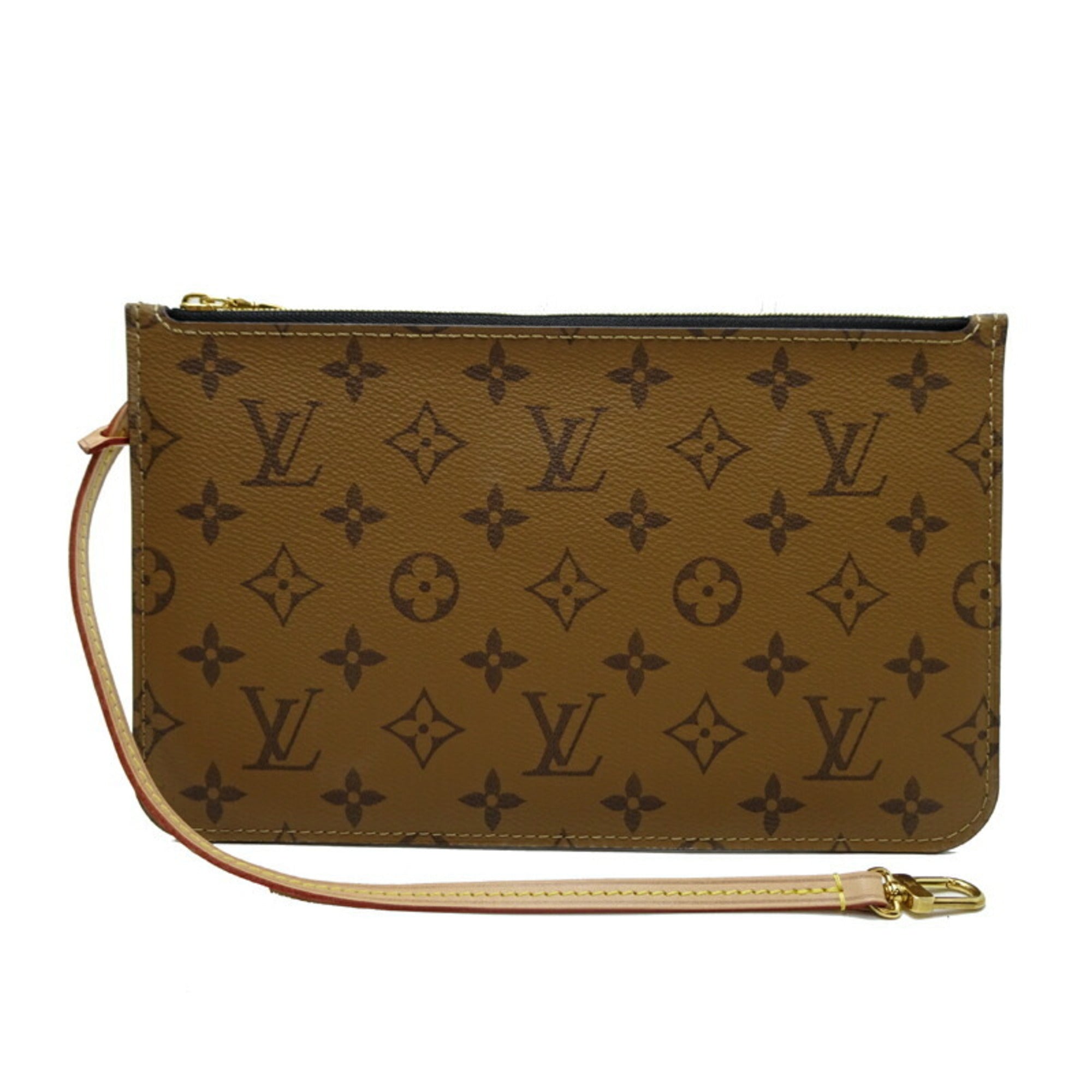Louis Vuitton Brown Monogram Reverse Pouch Tote Bag