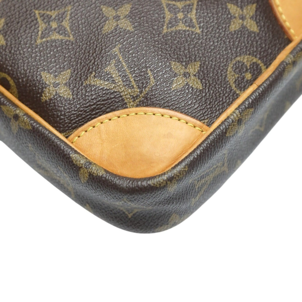 Louis Vuitton Brown Monogram Canvas Shoulder Bag