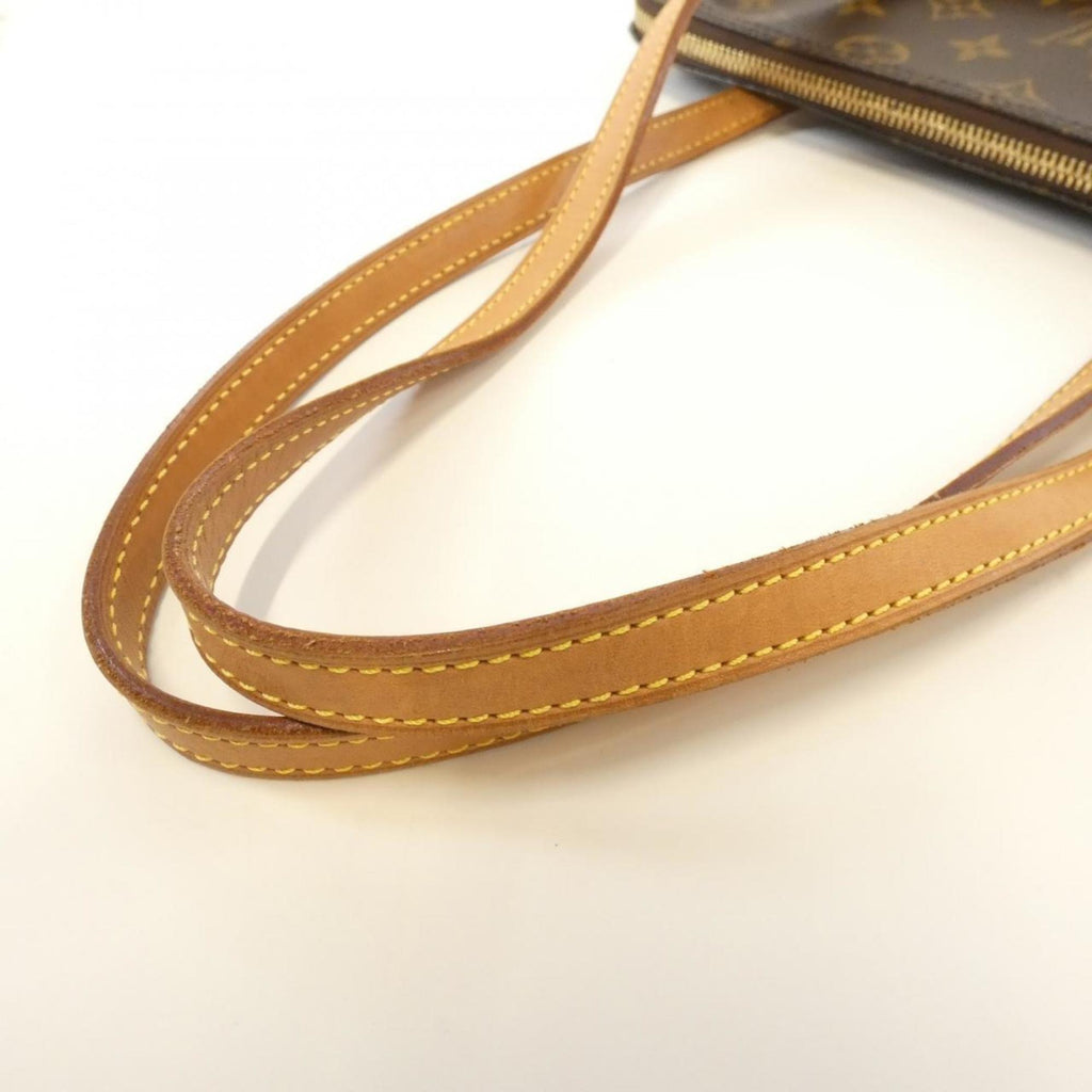 Louis Vuitton Marron Coated Canvas Shoulder Bag