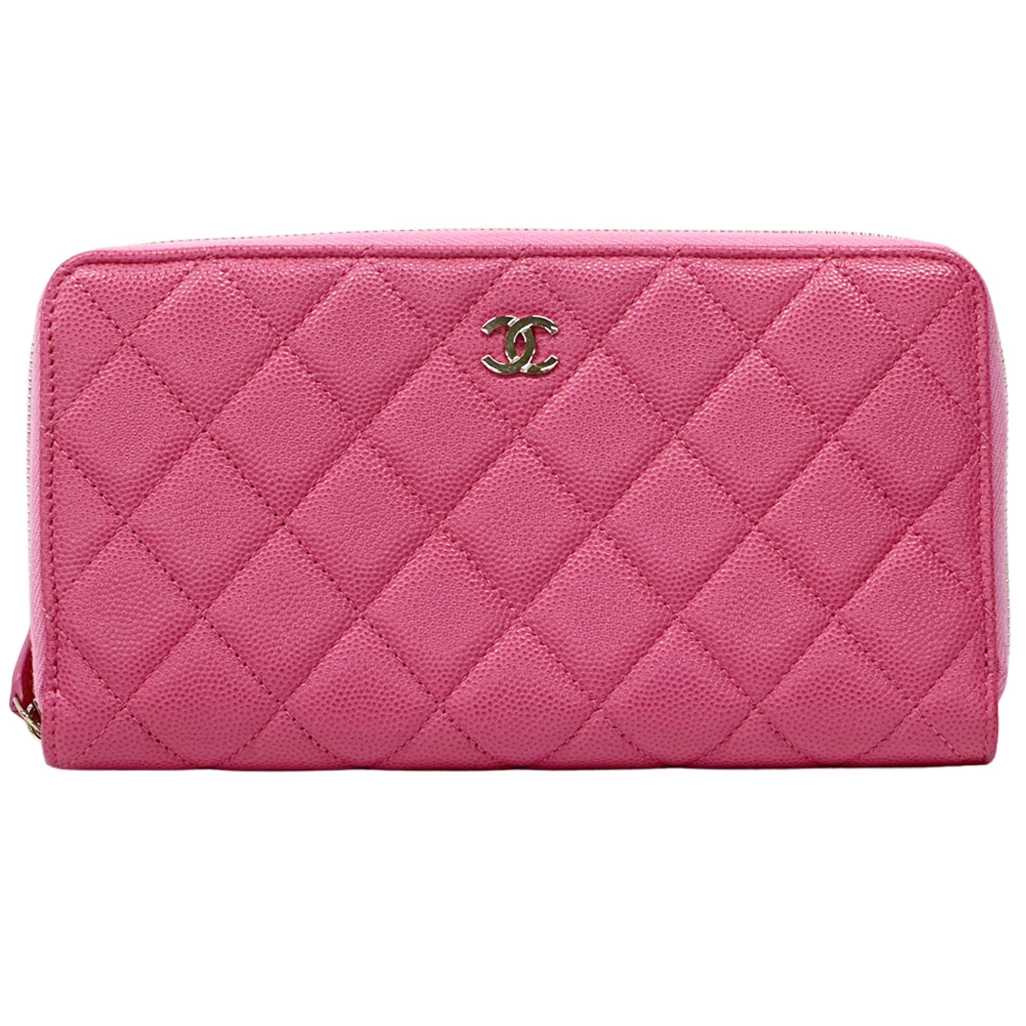 Chanel Pink Grained Calfskin