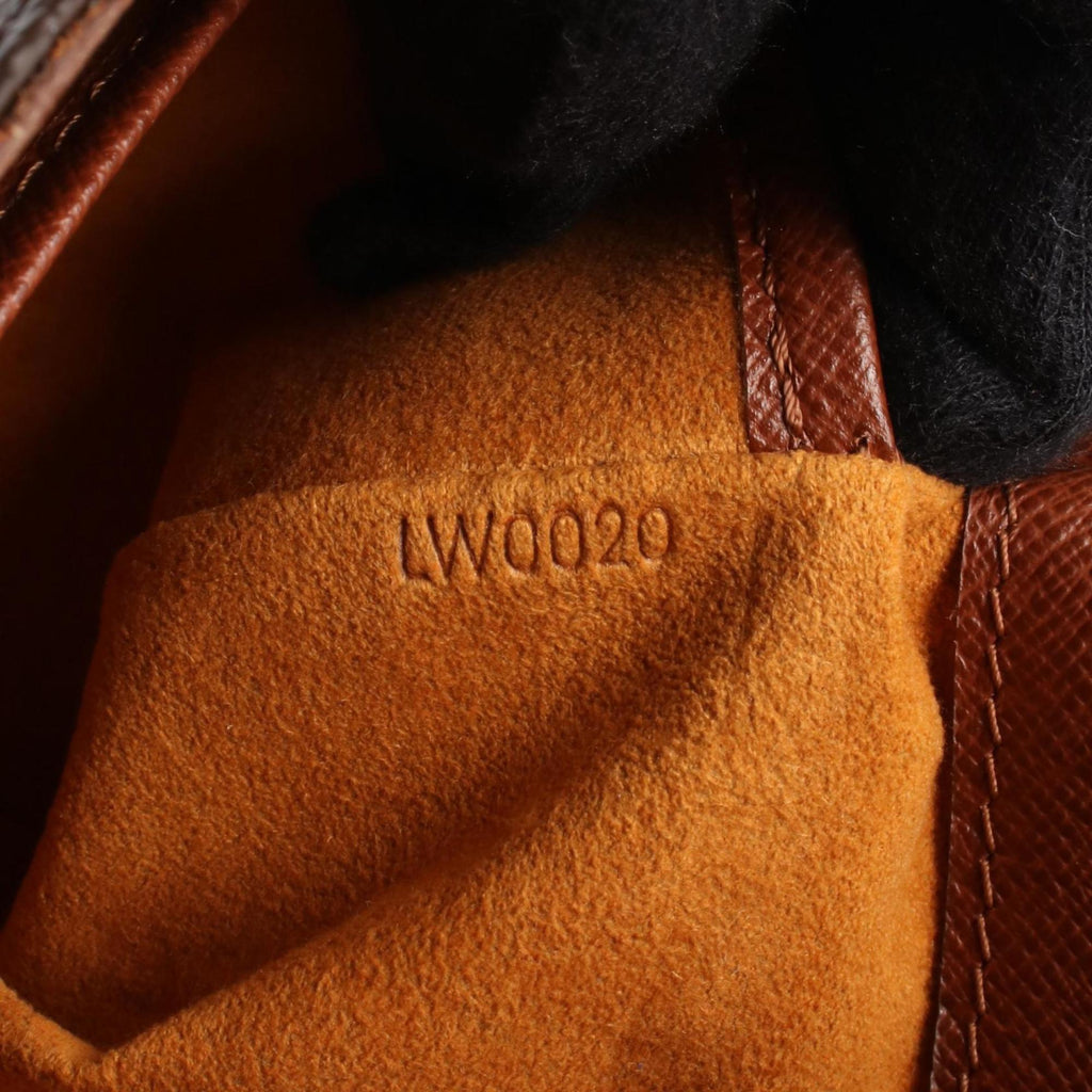Louis Vuitton Brown Pvc Leather Shoulder Bag