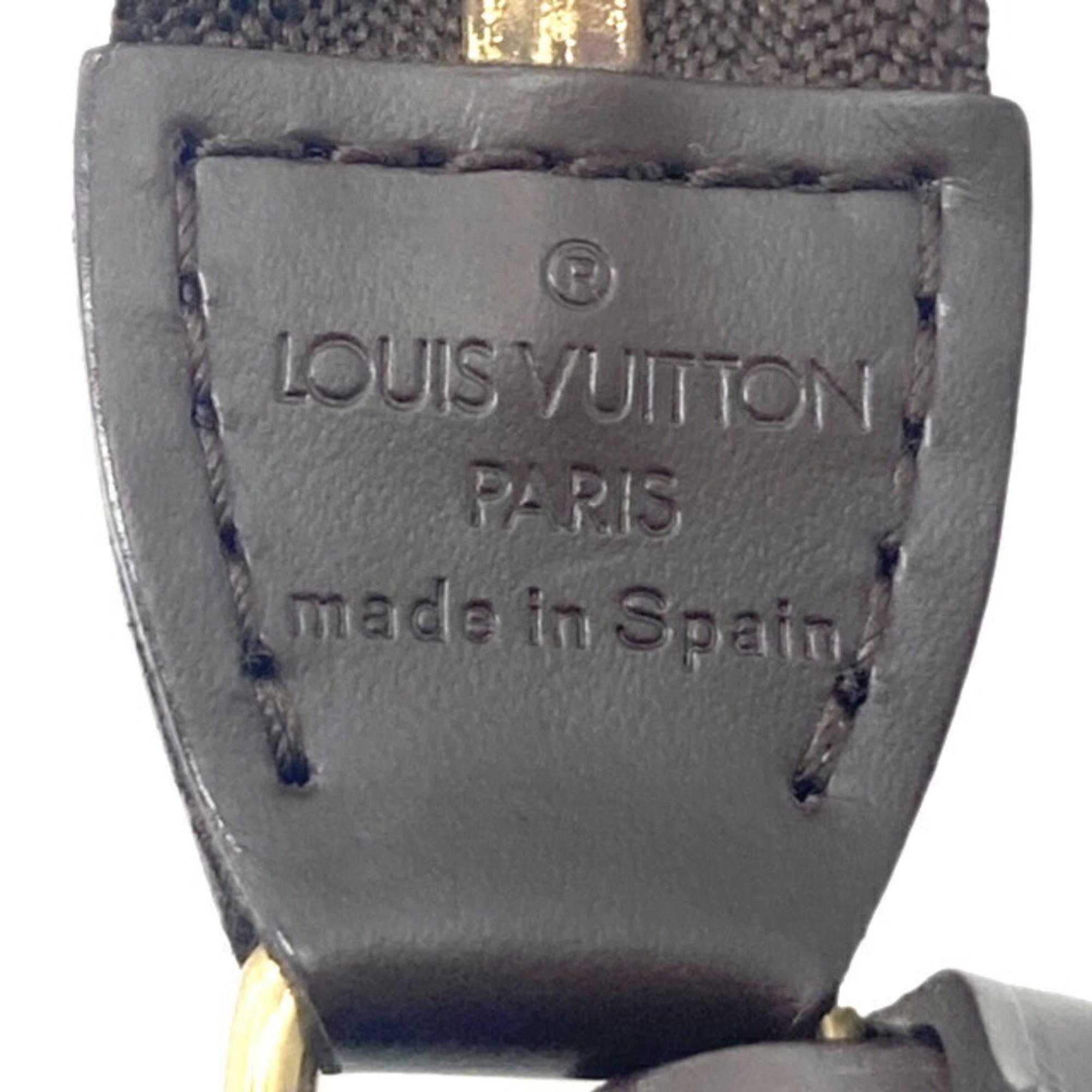 Louis Vuitton Damier Canvas Ebene Damier Canvas Handbag