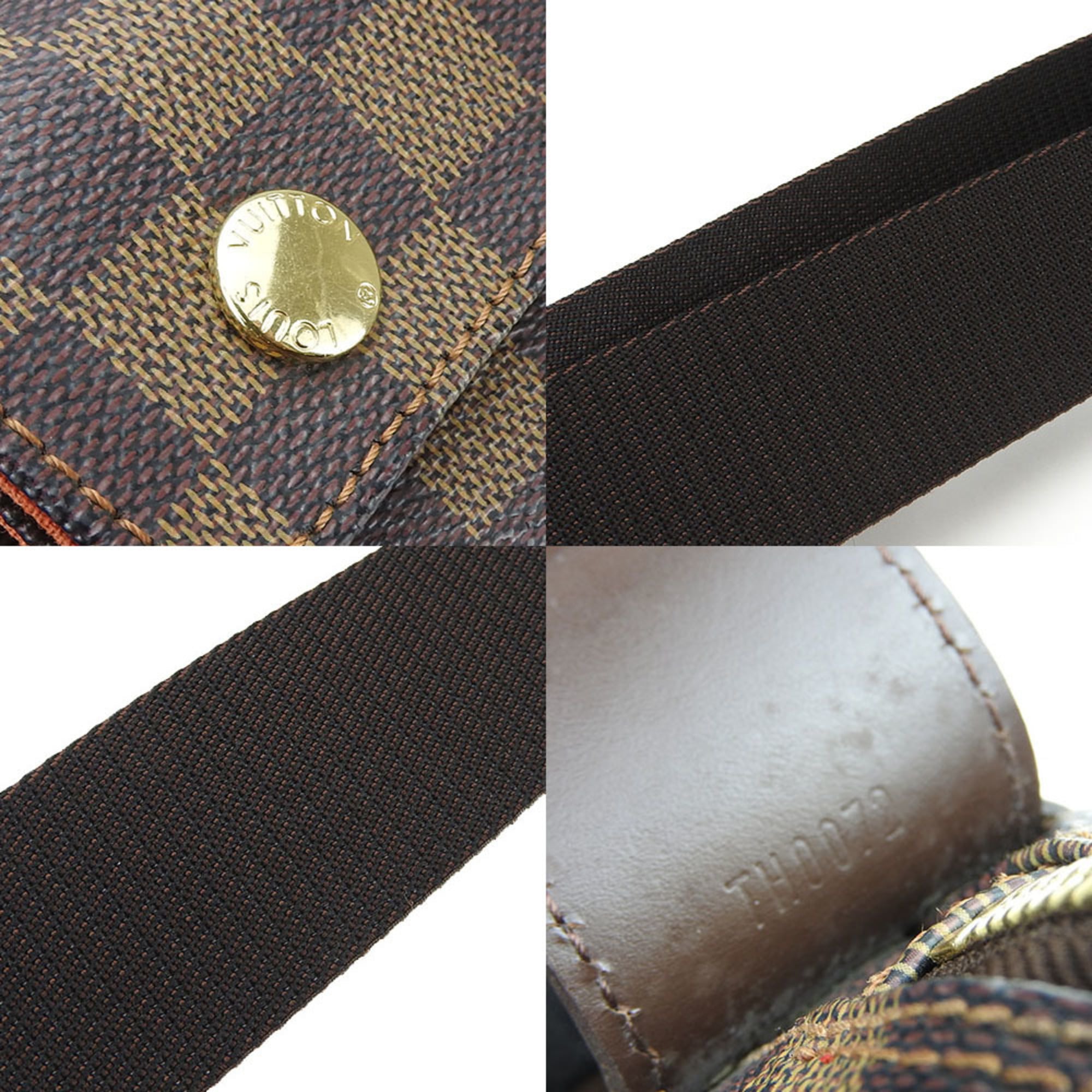 Louis Vuitton Damier Ebene Damier Canvas Messenger Bag Shoulder Bag
