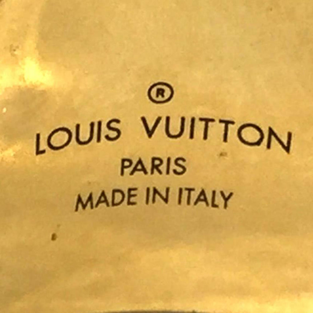 Louis Vuitton Gold Metal Band Ring